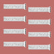 Ornate Crown Molding White Urethane Design 8 Pieces Totaling 768" Long