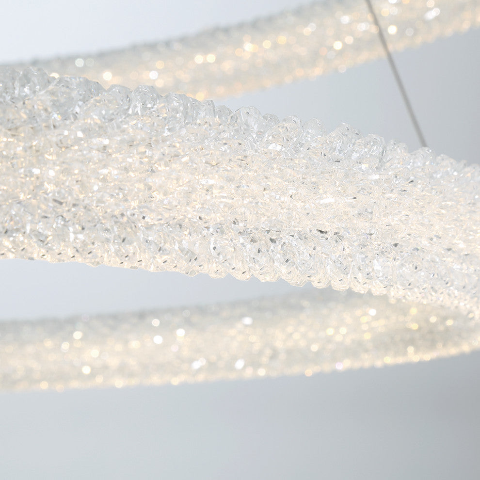 Sassi 1-Light Chandelier, Chrome