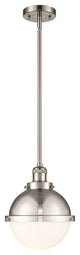 Innovations 201S-SN-HFS-81-SN-LED Hampden 1 Light Pendant, Brushed Satin Nickel
