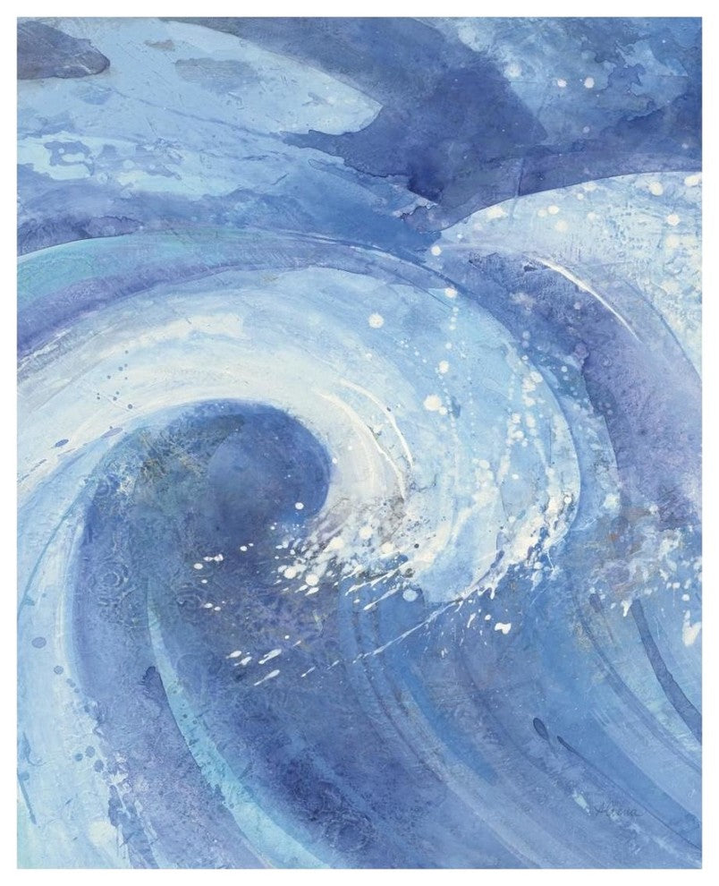 "The Big Wave II" Digital Paper Print by Albena Hristova, 18"x22"