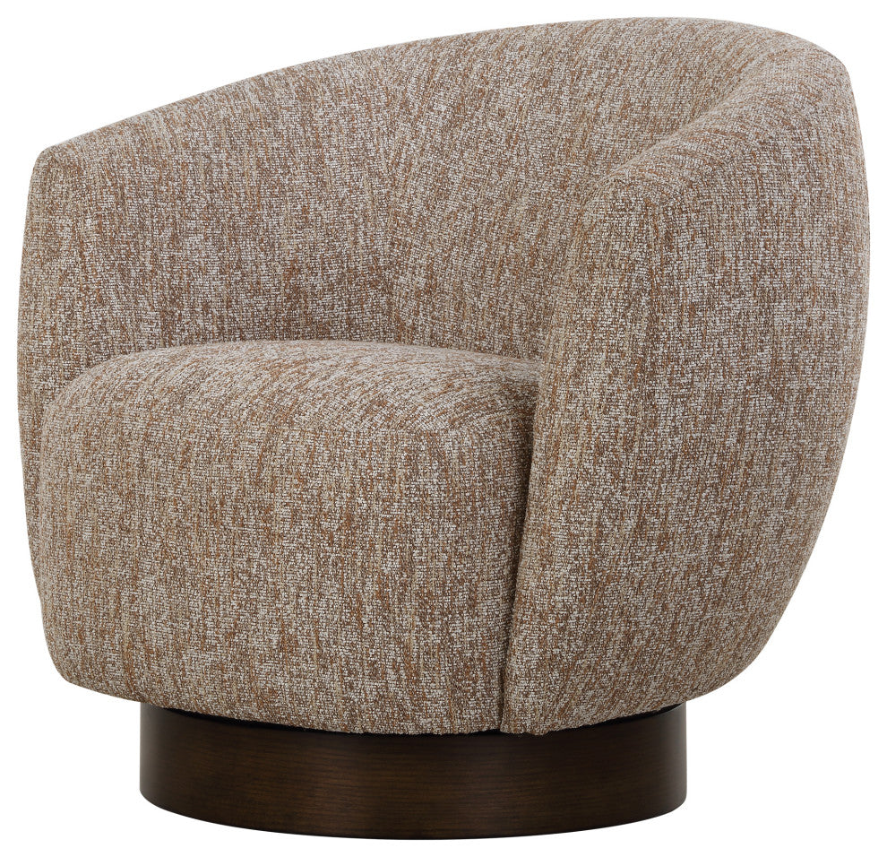 Uttermost Dunes Fabric Swivel Chair