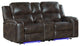 Silhouette 3-Piece Loveseat With Dual-Power Recline, Bolero Coffee