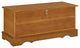 Benzara BM242722 Chest With Molded Details and Lift Top Hidden Storage, Brown