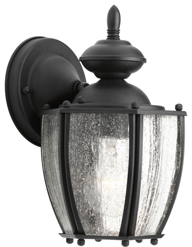 Progress Lighting 1-100W Medium Wall Lantern, Black