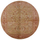 Ahgly Company Indoor Round Mid-Century Modern Area Rugs, 8' Round