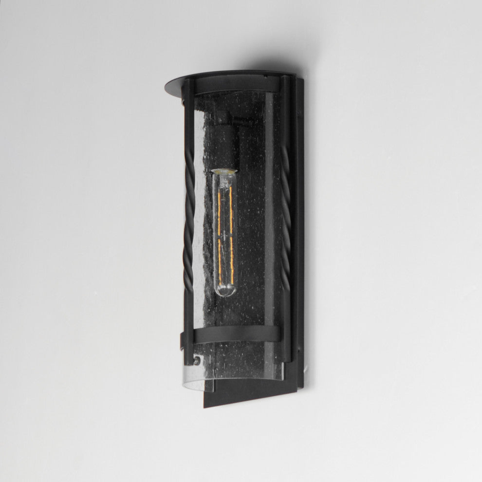 Maxim 30192 Foundry 16" Tall Outdoor Wall Sconce - Black