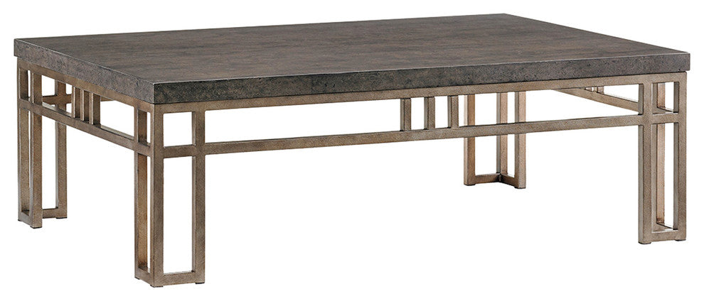 Montera Travertine Cocktail Table
