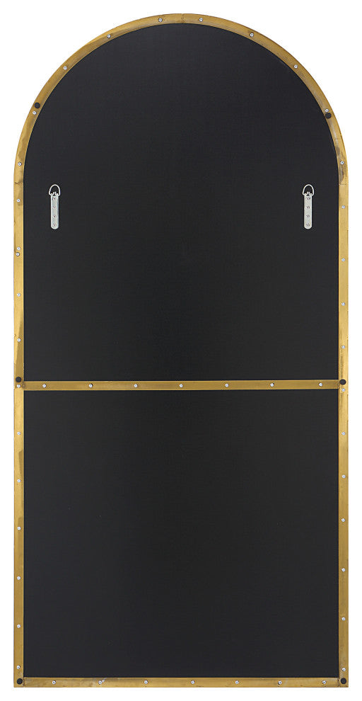 Uttermost Crosley Antique Brass Arch Mirror