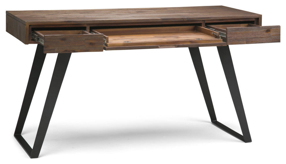 Lowry Desk, Rustic Natural Aged Brown