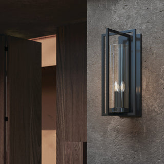 Capital Lighting Kent 3-Light Outdoor Wall-Lantern 948231BK Black