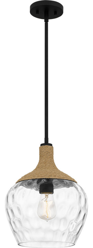 Quoizel QPPC5603MBK 1-Light Mini Pendant, Quoizel Piccolo Pendant