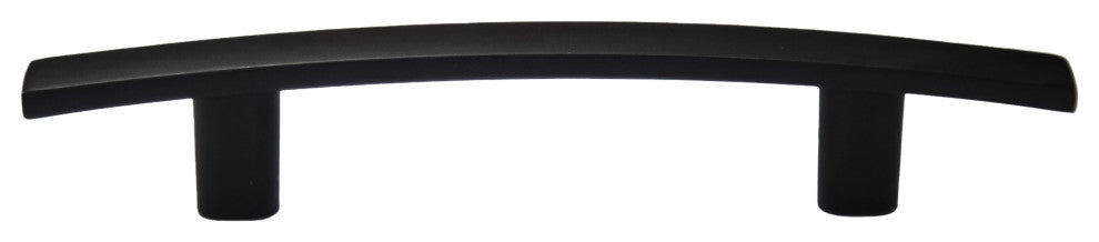 Mascot Hardware 3 inch CTC Arch Matt Black Cabinet Pull - Pack of 10