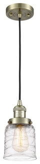 INNOVATIONS 201C-AB-G513-LED 1-Light Mini Pendant Antique Brass