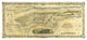 "City and County of New York, 1836" Digital Paper Print by J. H. Colton, 46"x21"