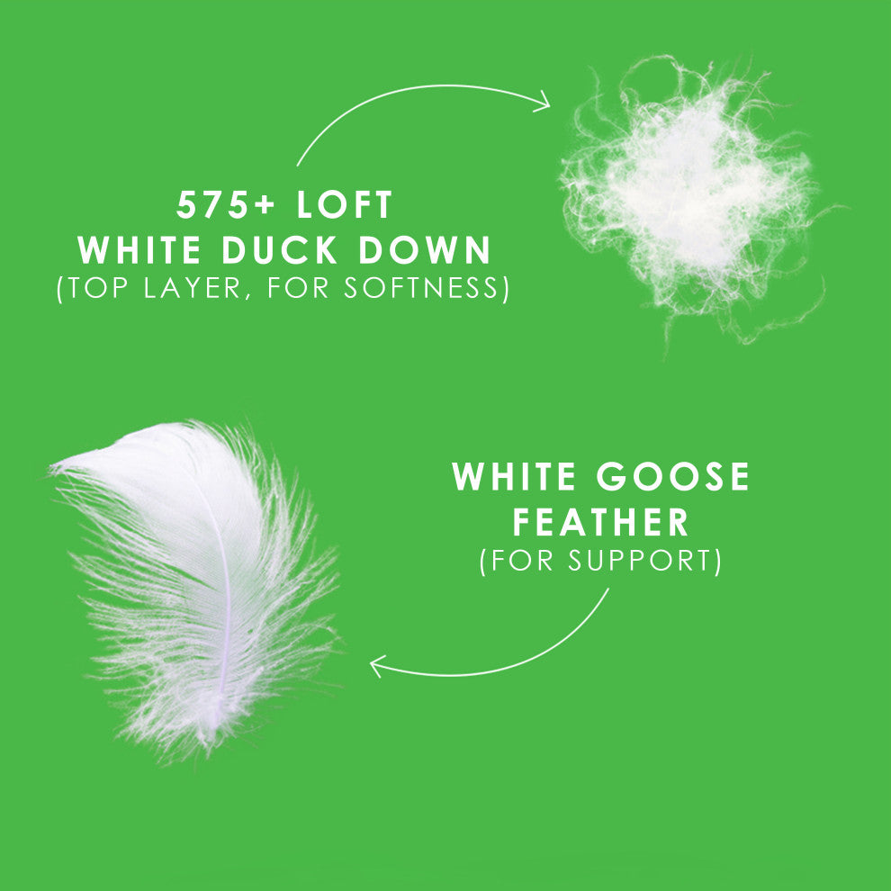 Down Perfect Feather Bed, Queen