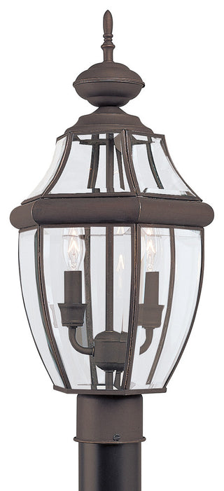 Generation Lighting Lighting 2-Light Outdoor Post Lantern, Bronze