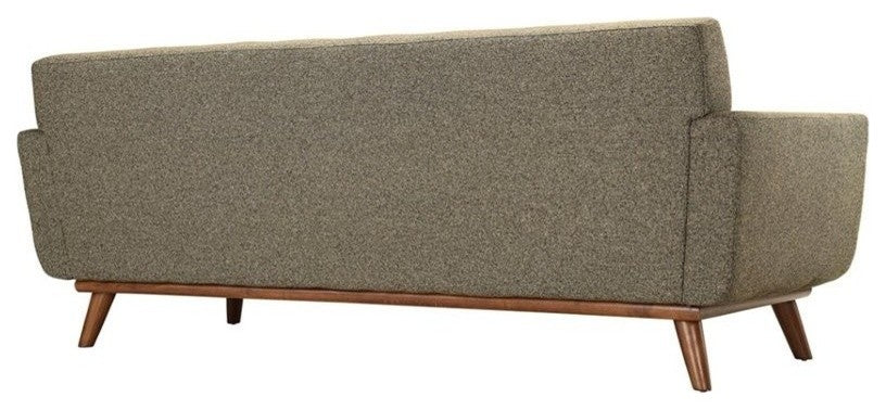 Modern Oatmeal Engage Armchair and Sofa, 2-Piece Set