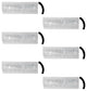 Ornate Cornice White Urethane Brook Design 6 Pieces Totaling 283.5" Length