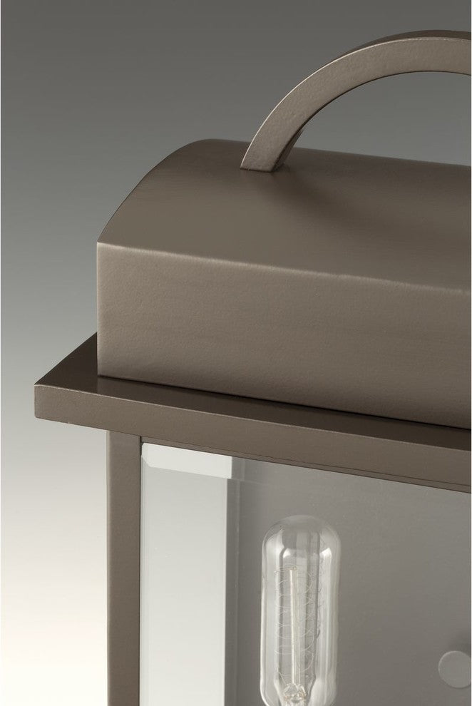 Santee 3-Light Large Wall Lantern, Antique Bronze