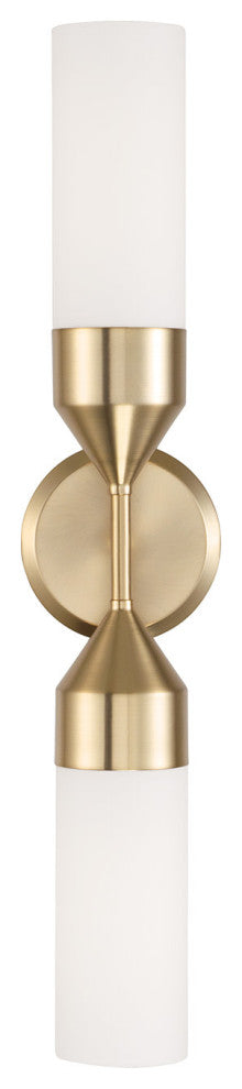 Capital Lighting 652421 Devon 2 Light 5"W Bath Bar - Matte Black