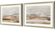 Dusky Mountain, 2-Piece Set Framed Art