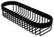 Oval Toiletry Wire Basket, Matte Black