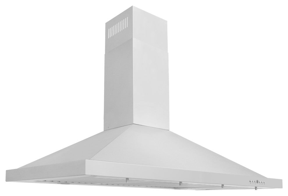 ZLINE 42" Range Hood, Stainless Steel With Set of 2 Charcoal Filters