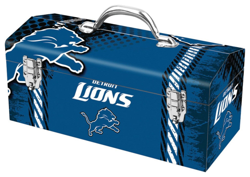 Sainty 79-311 Detroit Lions NFL Tool Box, 10"