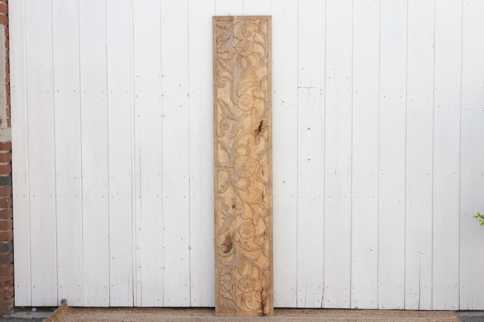 Carved Wood Indian Wall Art