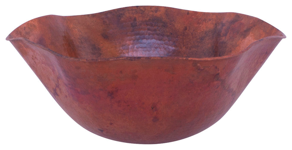 Andulusia Copper Vessel Sink, Natural