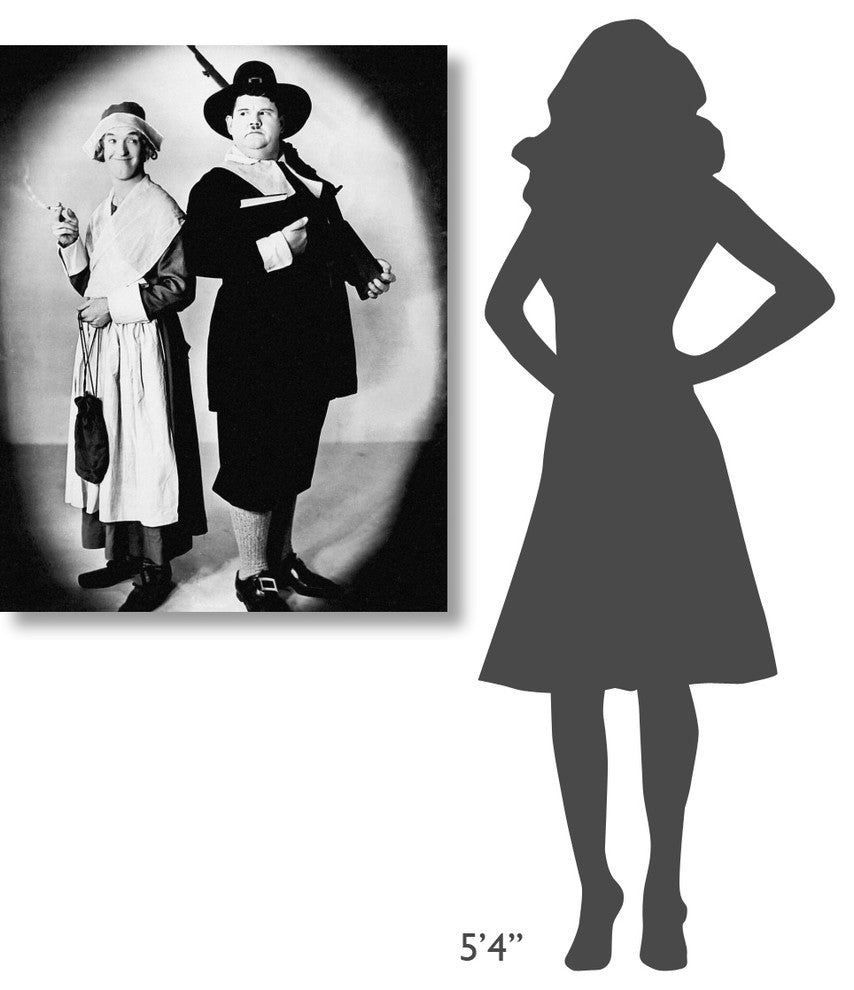 "Laurel & Hardy - Thanksgiving" Canvas by Hollywood Photo Archive, 32x40"