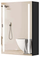 DIY LED Bathroom Medicine Cabinet With Mirror Left Door