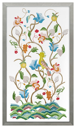 Jabo Fine Art Print, Silver, 40"x22"