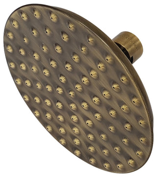 Kingston Brass 5-1/4" Diameter Brass Showerhead, Antique Brass