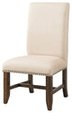 Francis Fabric Back Side Chair Set