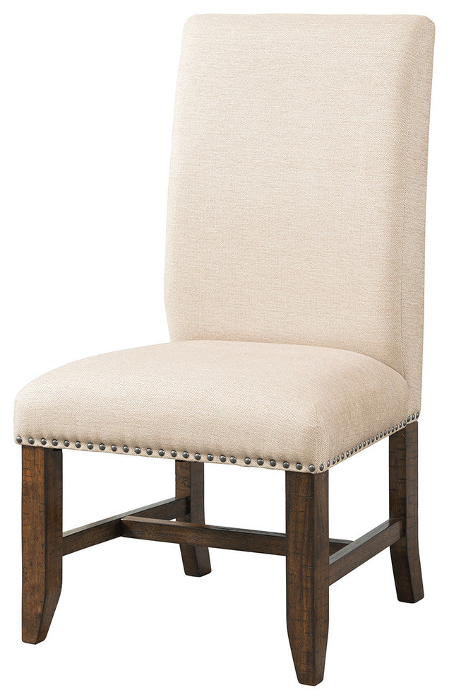 Francis Fabric Back Side Chair Set