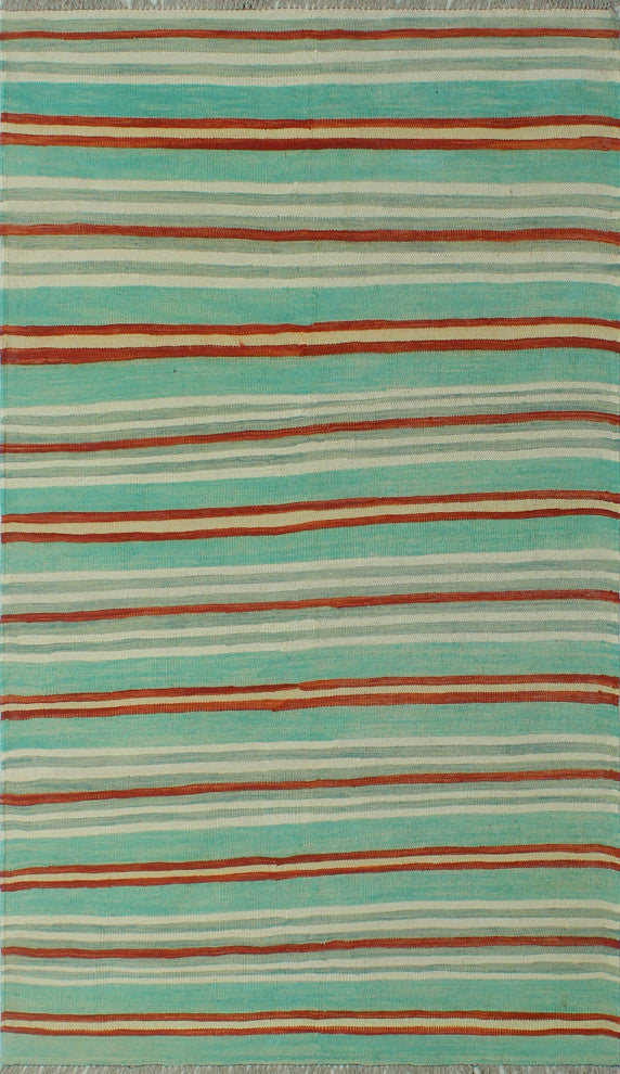 Winchester Kilim Corrick Lt. Green Rug