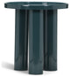 Eclat Sofia Enamel End Table Aegean Teal