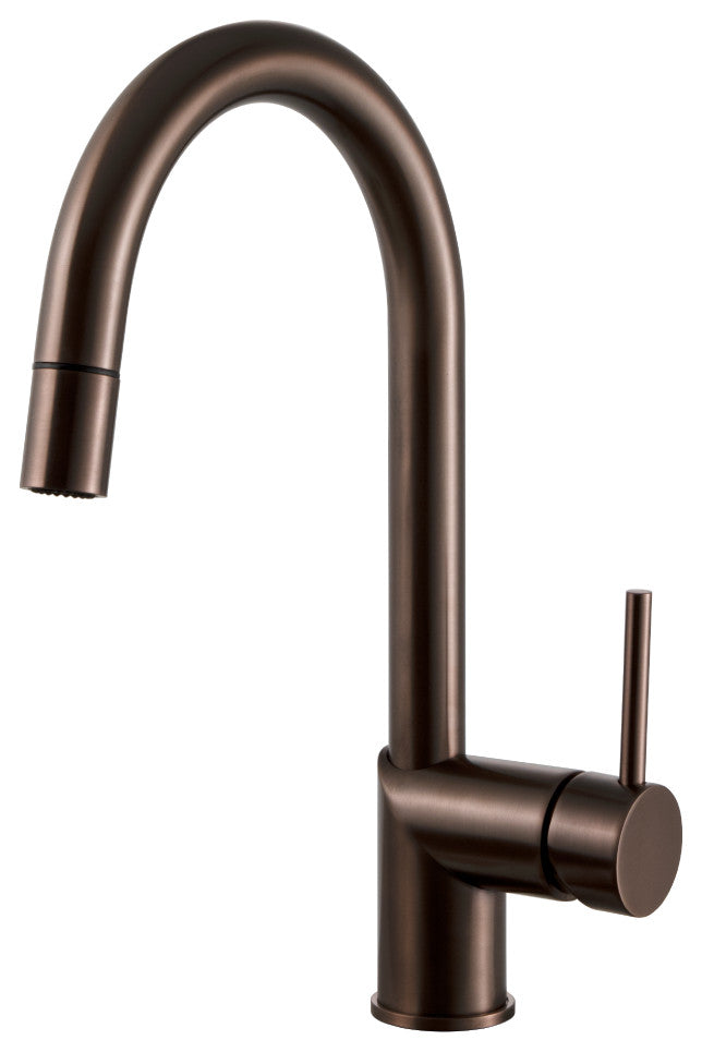 Vitale Pull Down Kitchen Faucet With CeraDox Technology, Oil Rubbed Bronze