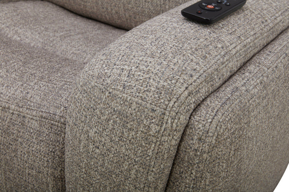 Parker Living Penfield Frappe Power Reclining Sofa and Two Recliners