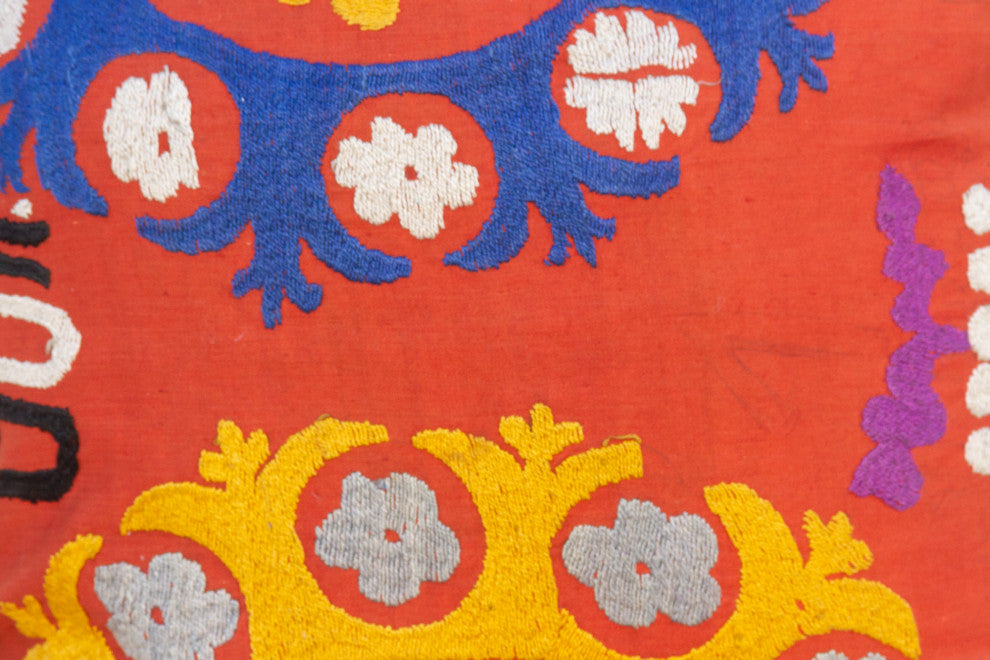 Aabroo Suzani Square Pillow