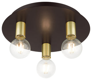 Bronze Transitional, Versatile, Modern, Urban, Minimal Flush Mount