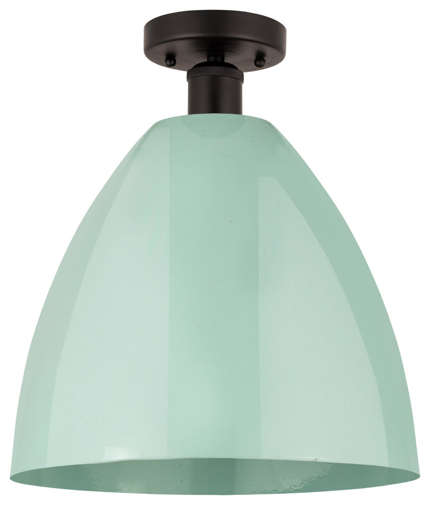 Innovations 616-1F-OB-MBD-12-SF 1 Light Semi-Flush Mount, Oil Rubbed Bronze