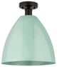 Innovations 616-1F-OB-MBD-12-SF 1 Light Semi-Flush Mount, Oil Rubbed Bronze