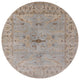 Ahgly Company Indoor Round Mid-Century Modern Area Rugs, 6' Round