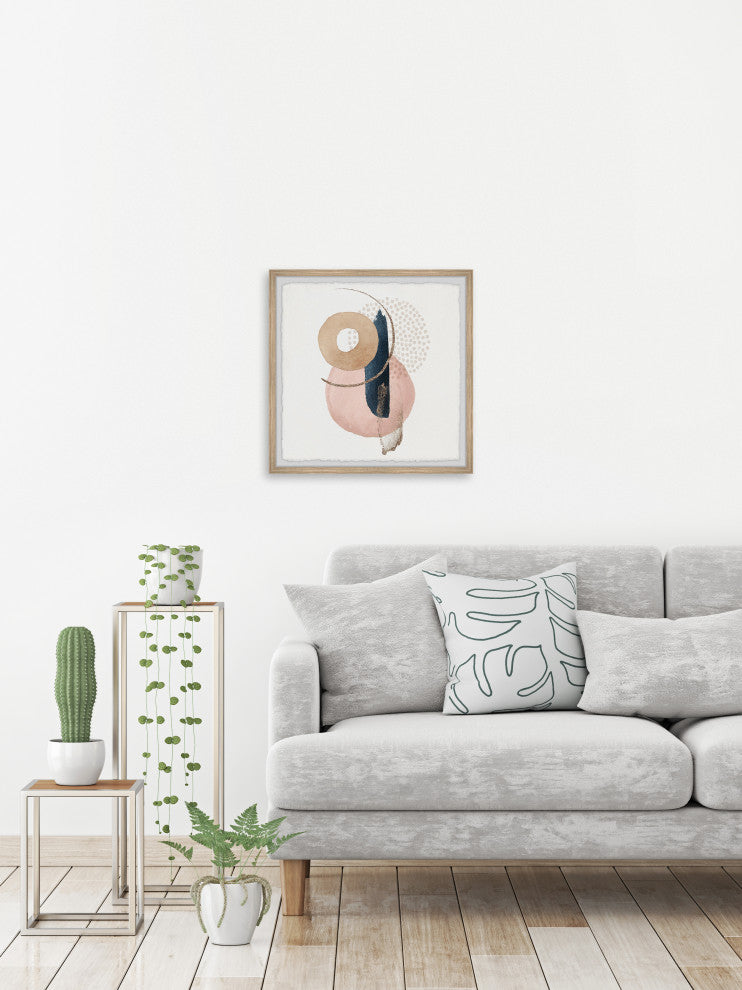 "Perfect Slice" Framed Painting Print, 18x18