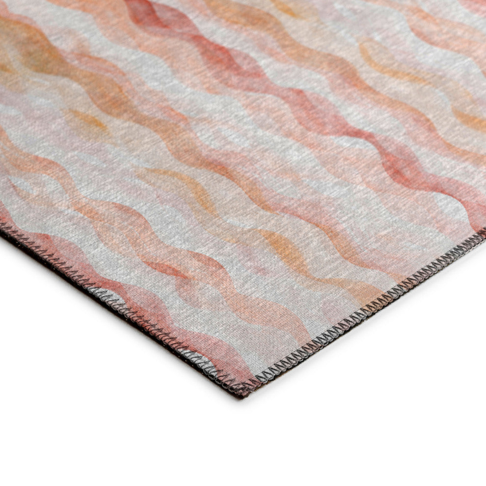 Indoor/Outdoor Seabreeze SZ16 Canyon Machine Washable 10' x 14' Rug