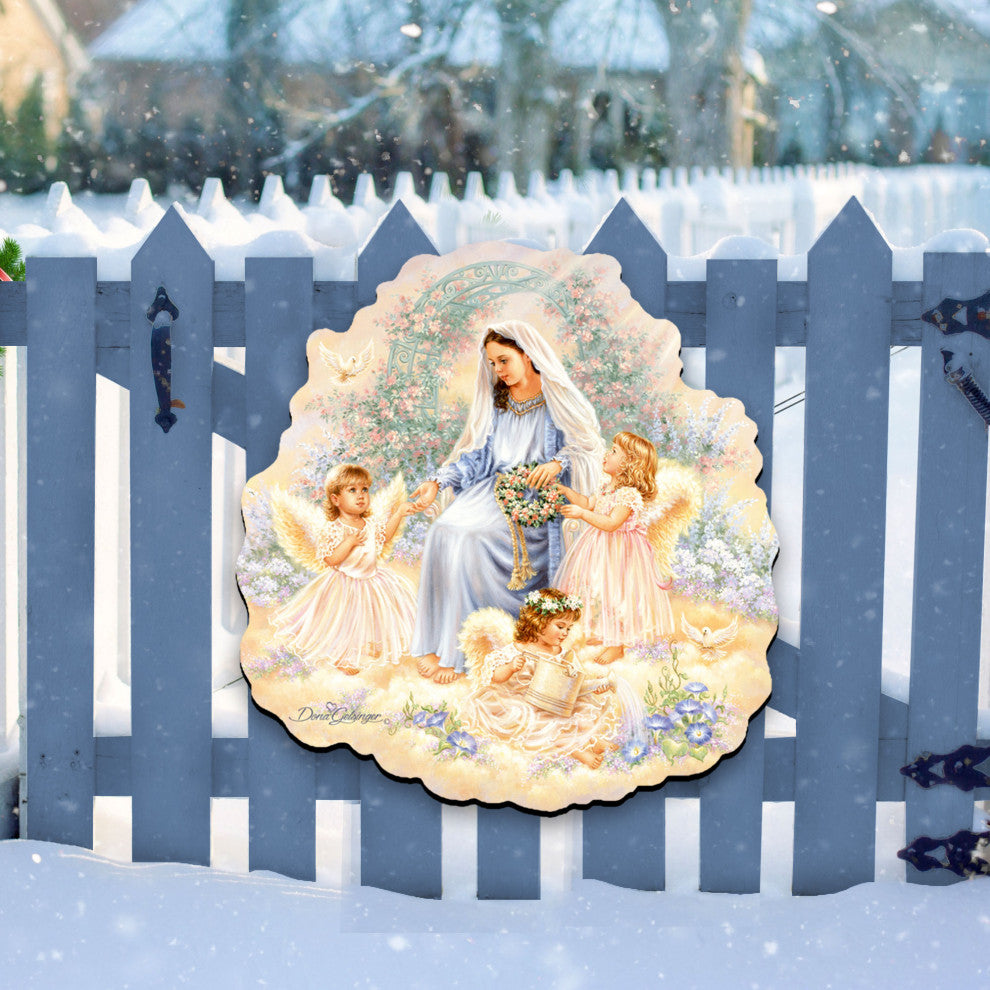 Gift of Faith Angel Wall and Door Hanger by Dona Gelsinger