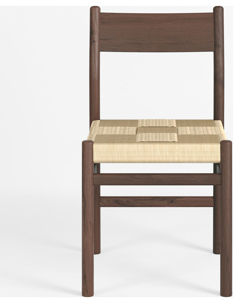 Asher Dining Chair, Brown, Set of 2