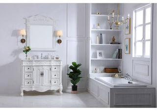 42" Single Bathroom Vanity Set, Antique White